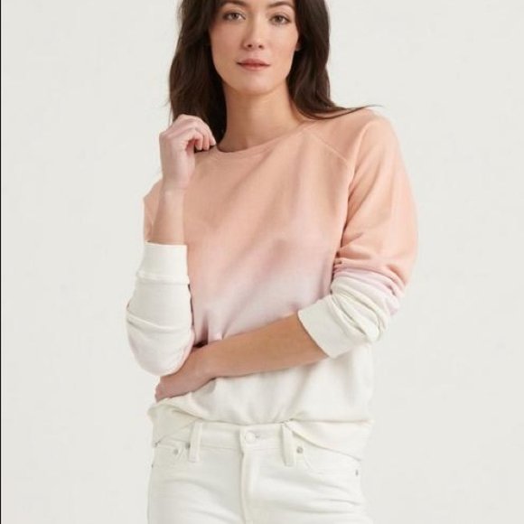 Lucky Brand Tops - Lucky Brand Womens Ombre Pullover Sweatshirt Small